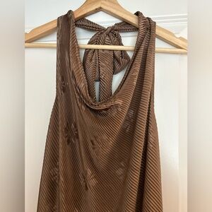 Vintage Taupe Dress